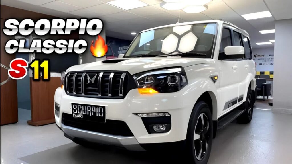 New Mahindra Scorpio S11